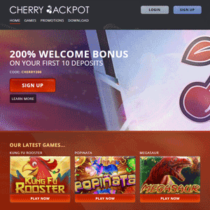 Cherry jackpot casino free spins